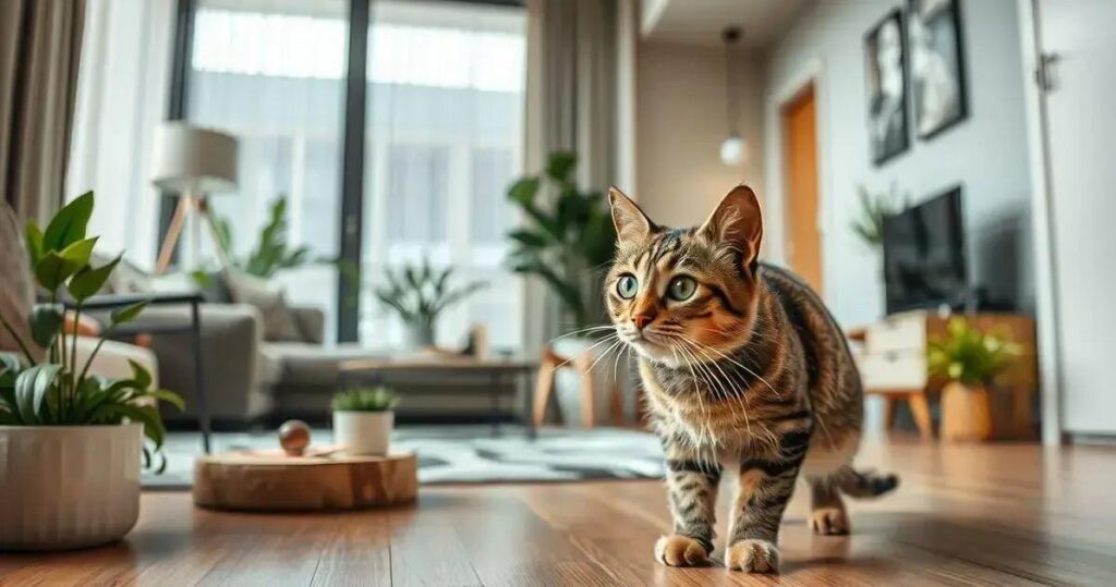 adaptar gato em apartamento