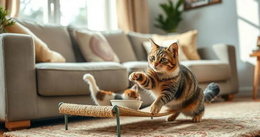 benefícios do arranhador para gatos