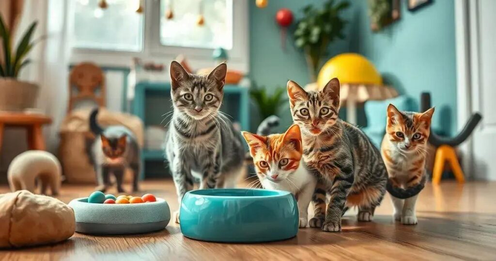 enriquecimento ambiental para gatos indoor