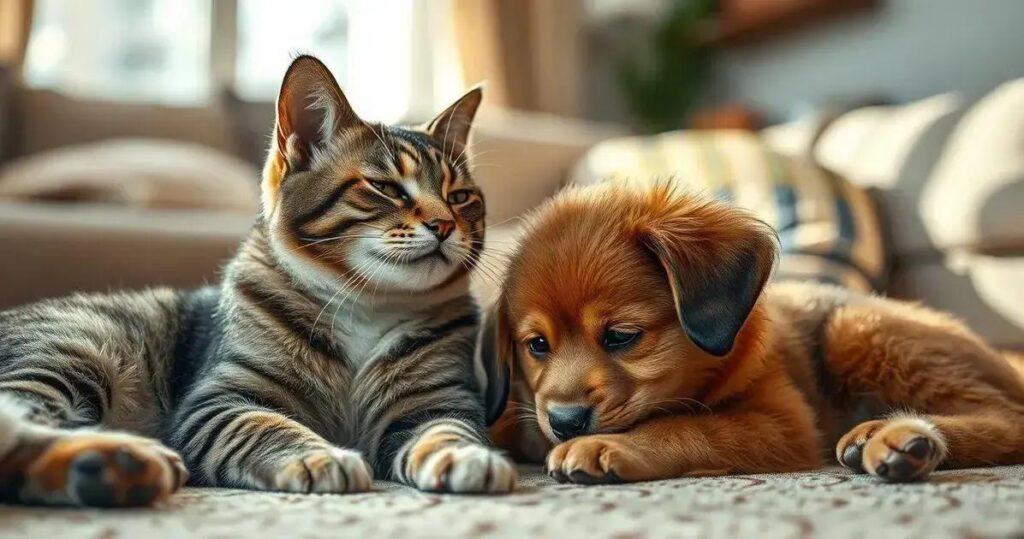 adaptar gato com cachorro