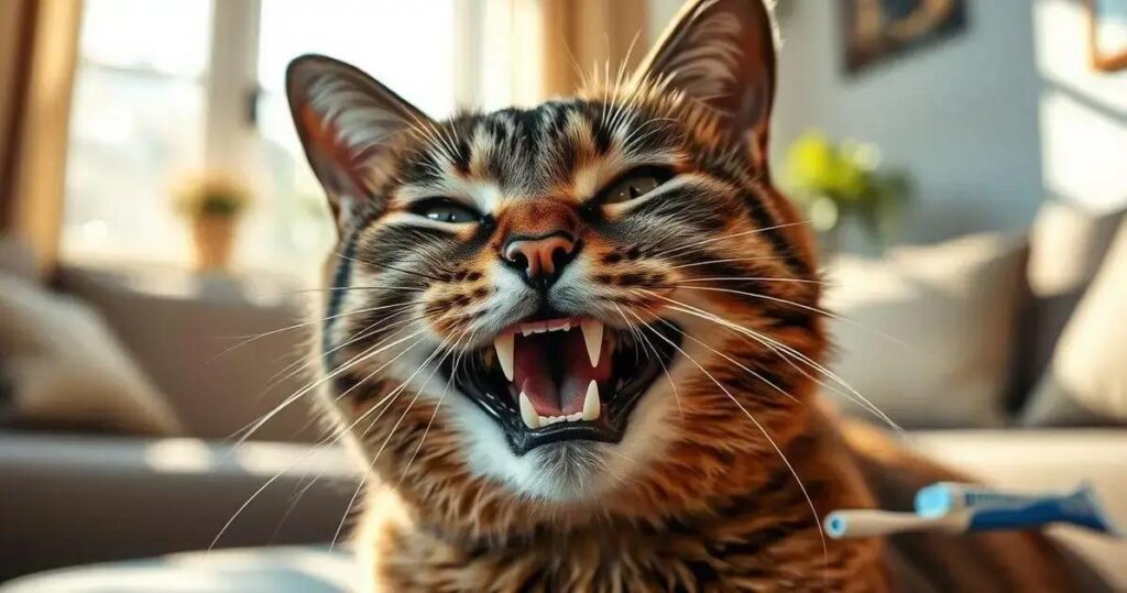 gato com tártaro o que fazer