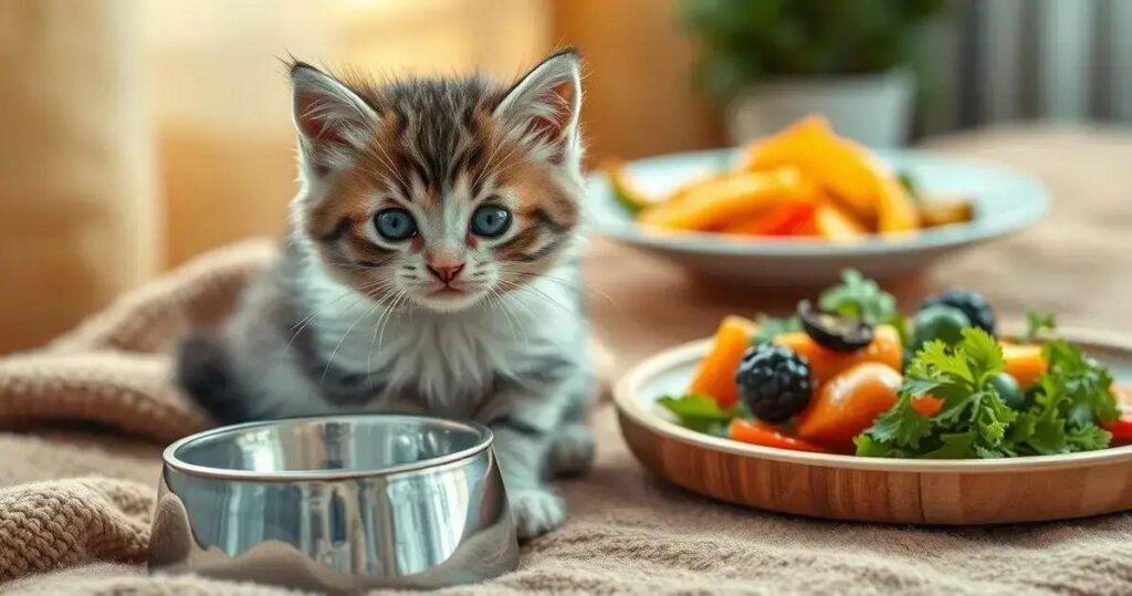 gato filhote não quer comer o que fazer