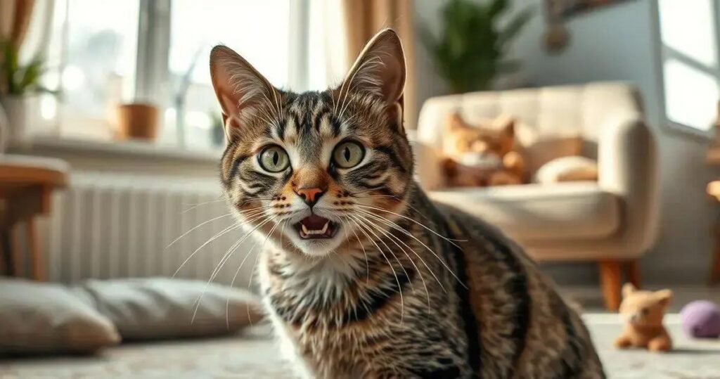 miado de gato