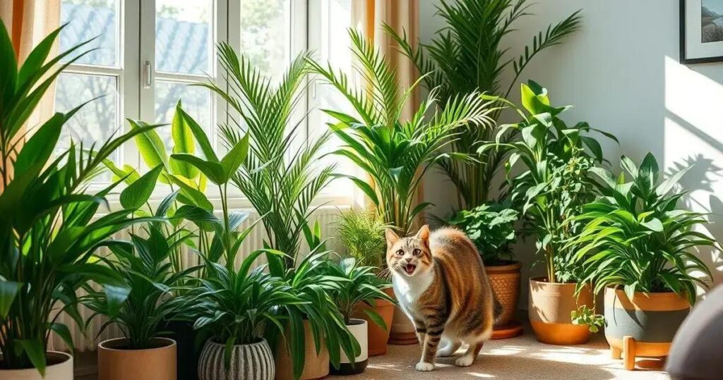 plantas seguras para ter em casa com gatos