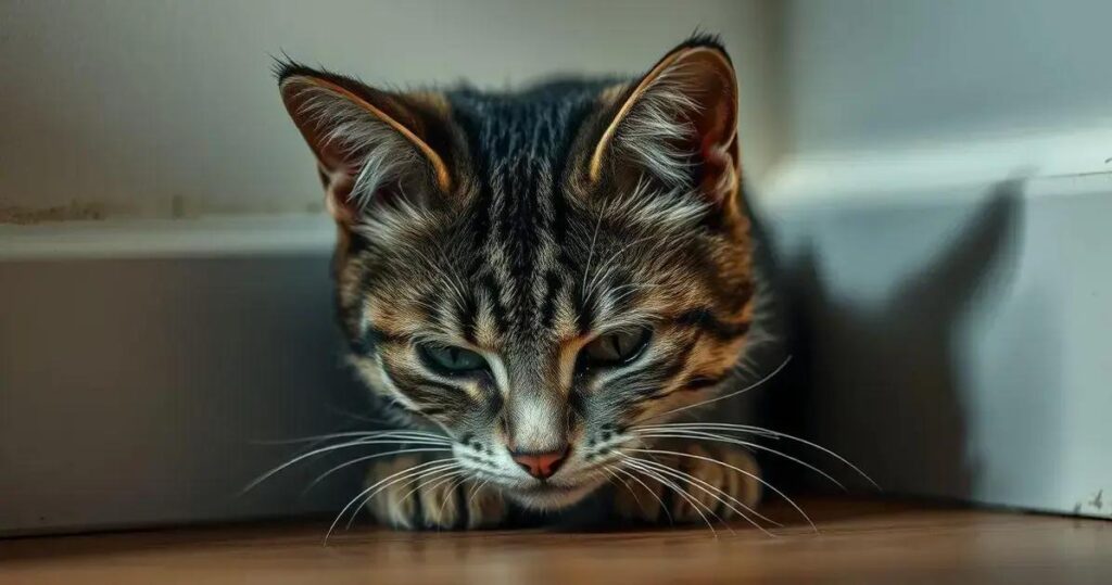 sintomas de estresse em gatos