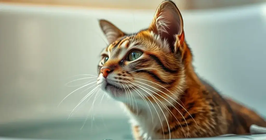 como dar banho seco em gato