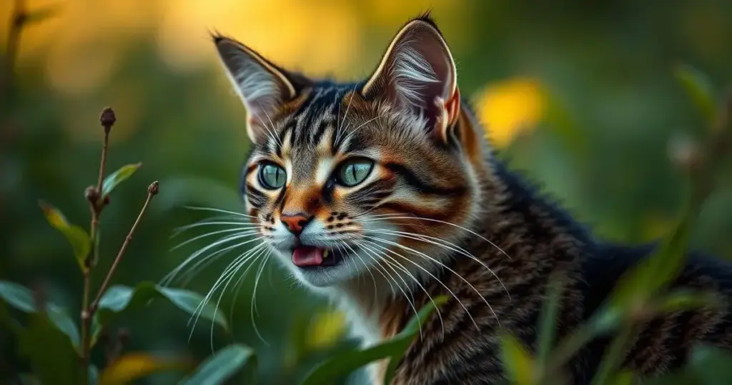 gato com bolinhas no queixo o que pode ser