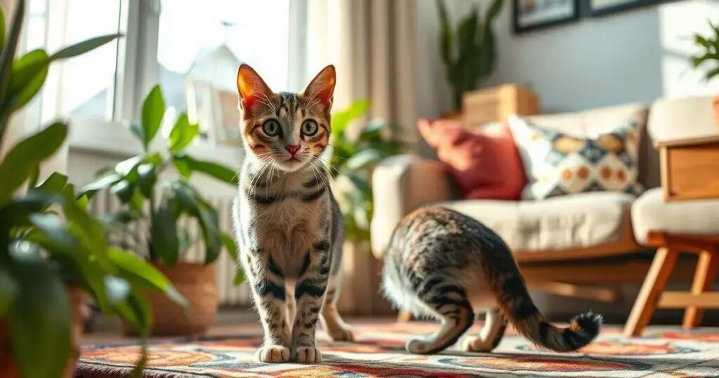 gato fazendo xixi no lugar errado