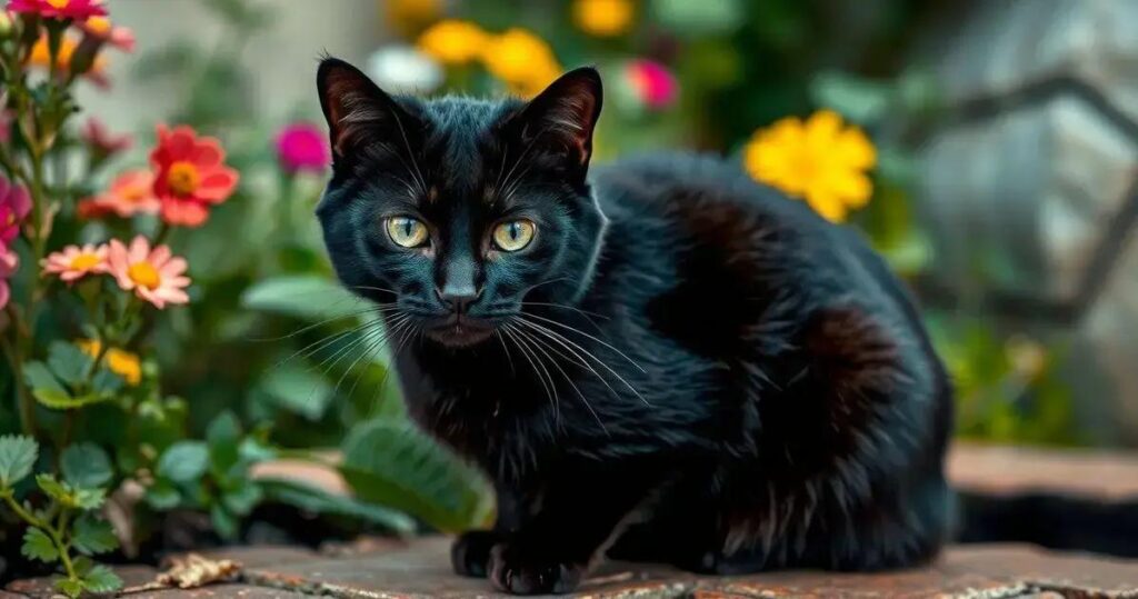 gato preto superstição