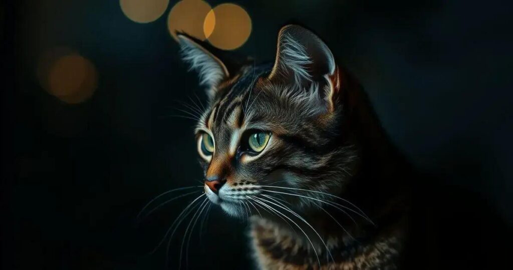 gatos enxergam no escuro