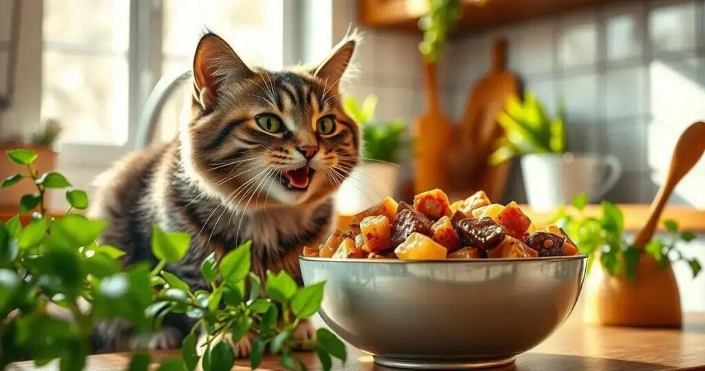 ração úmida para gatos