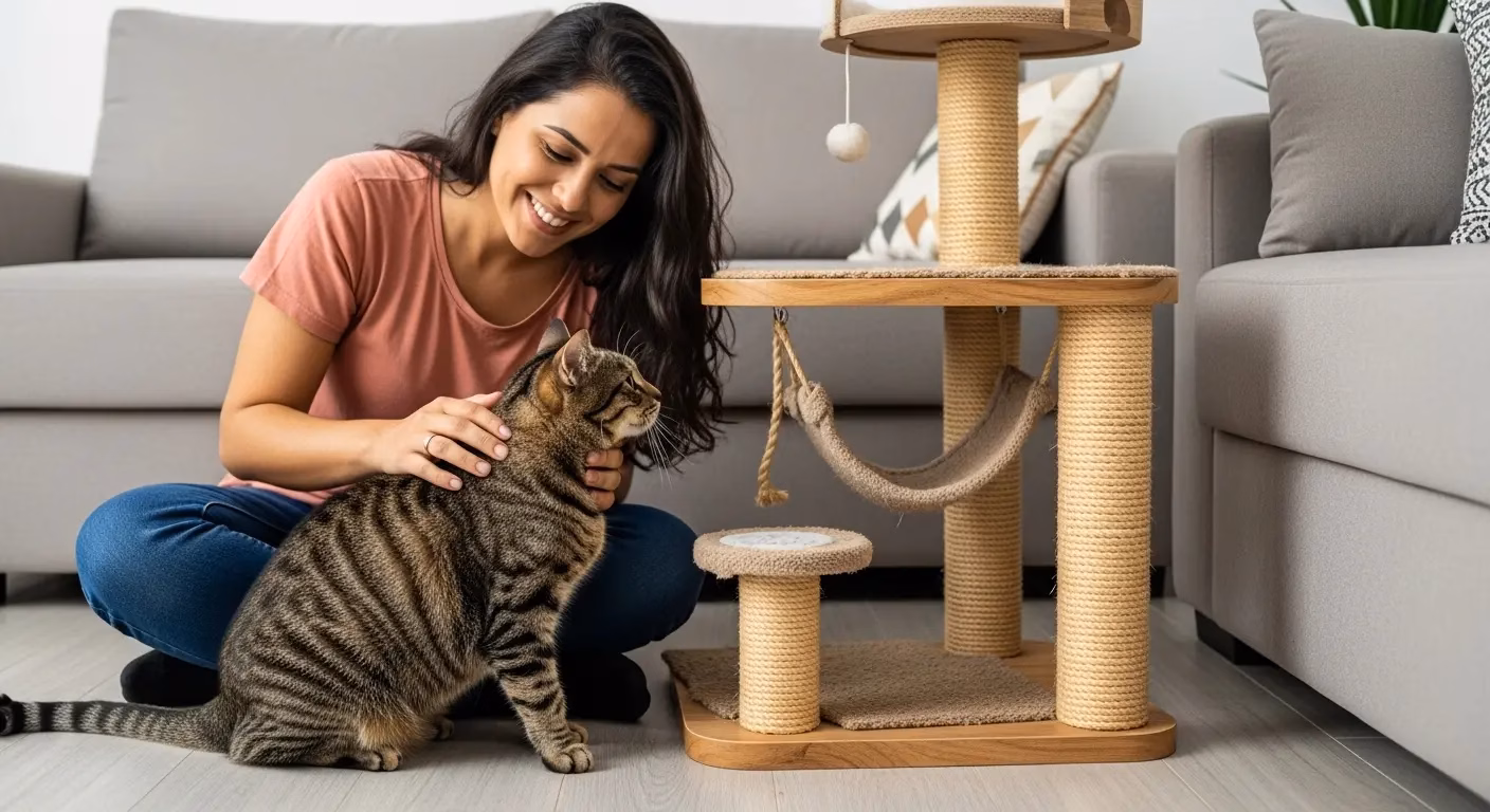 arranhador para gatos