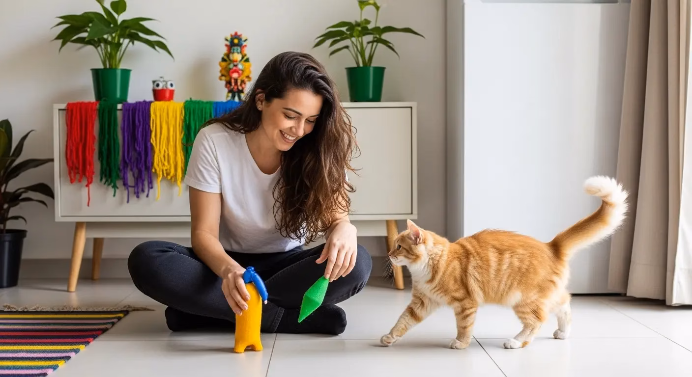 como adestrar um gato