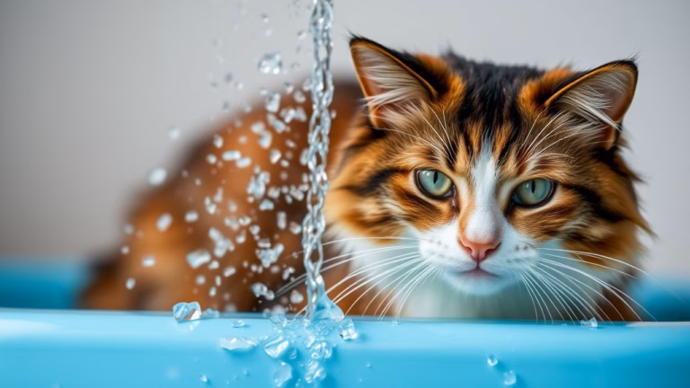 A forma correta de dar banho em gato que transforma o estresse em diversão