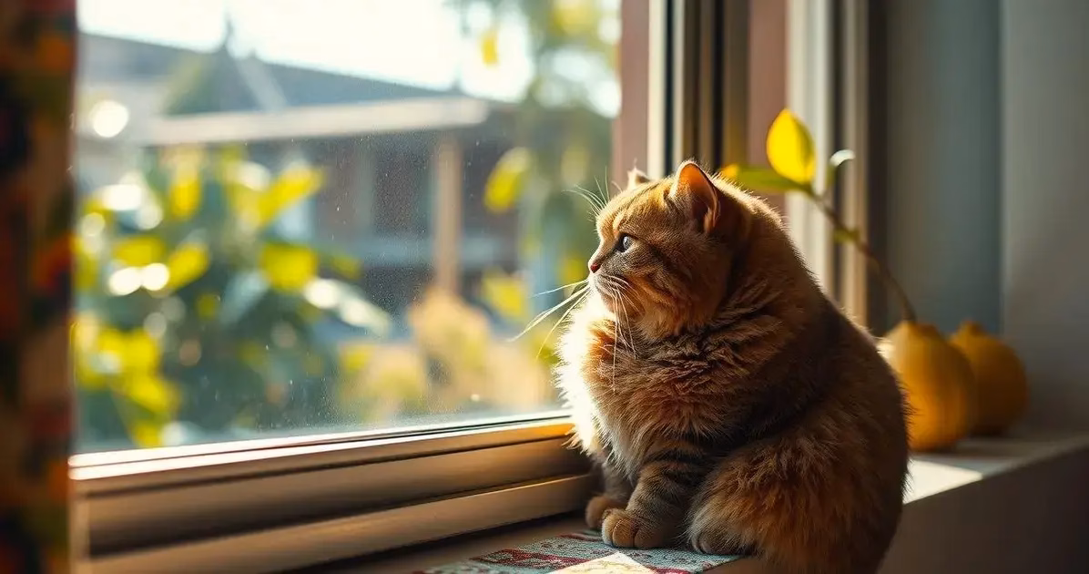 gato obeso