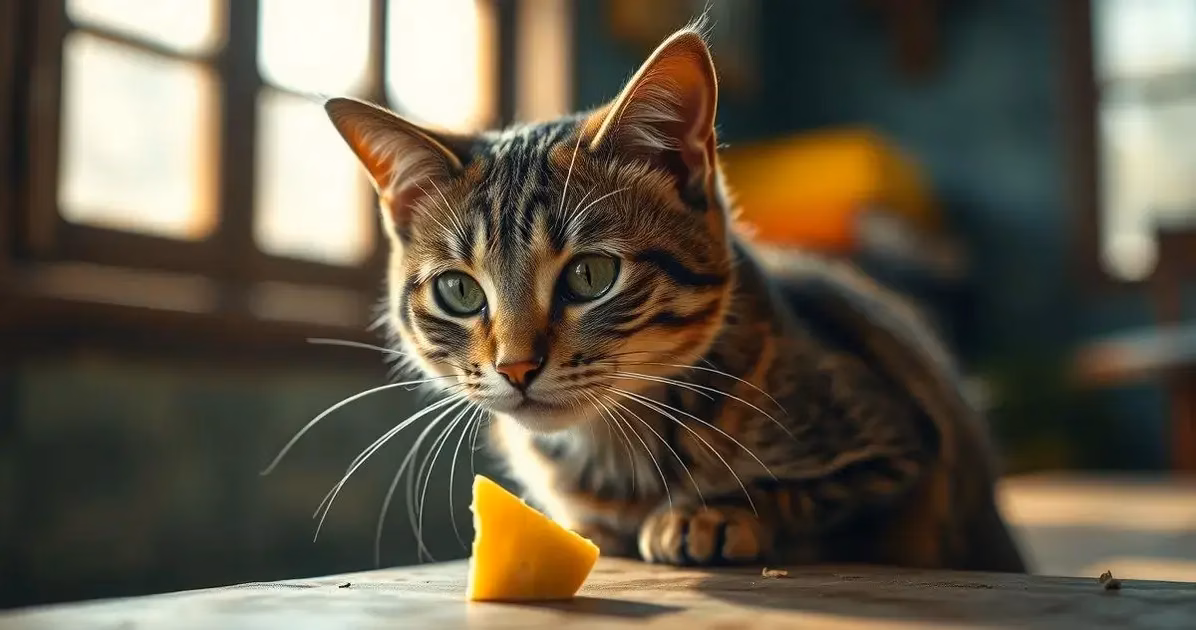 gato pode comer queijo