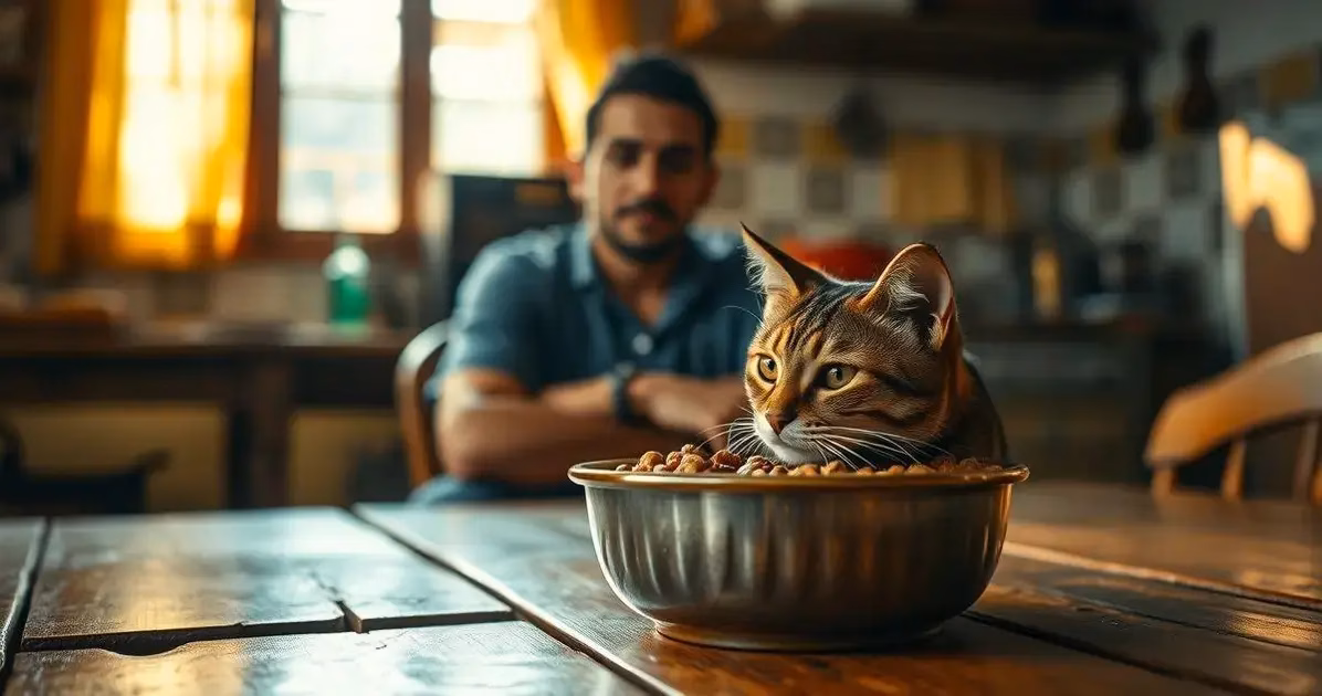 ração úmida para gatos