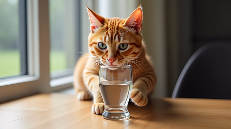Gato derruba coisas te olhando nos olhos: Não é pirraça é um chamado