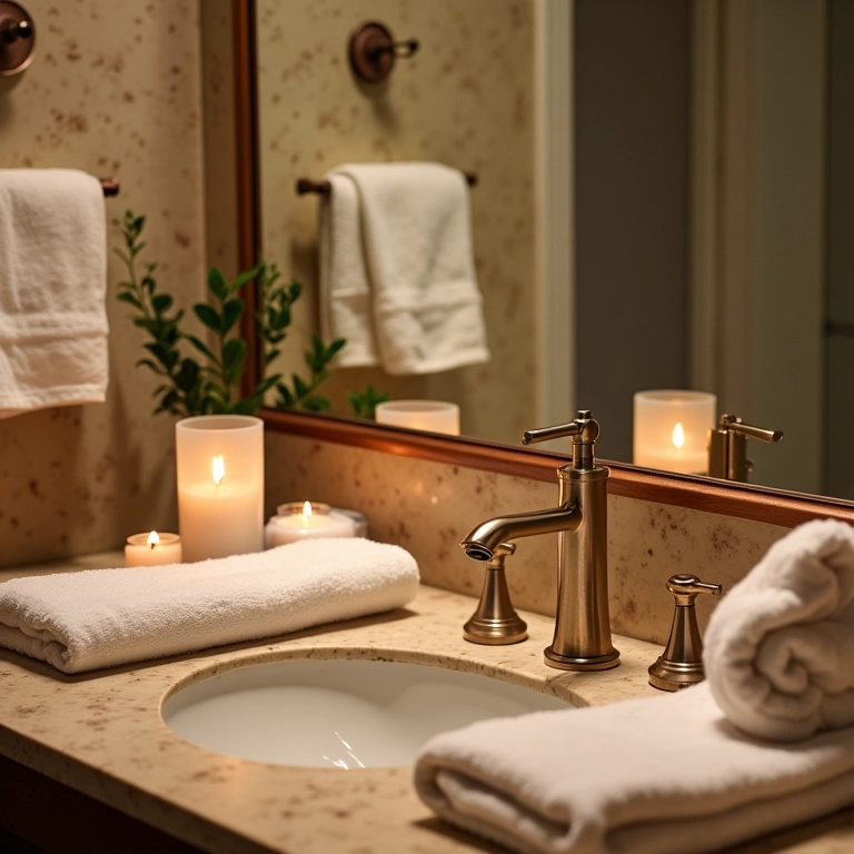 Acessórios decorativos que dão um toque especial ao banheiro MRV.