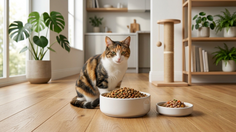 Quantas vezes por dia um gato deve comer de acordo com a idade e a rotina alimentar.