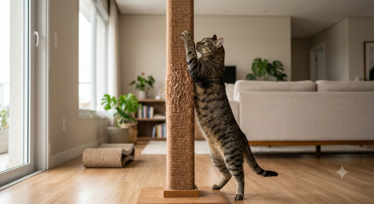 Como escolher um arranhador para gatos