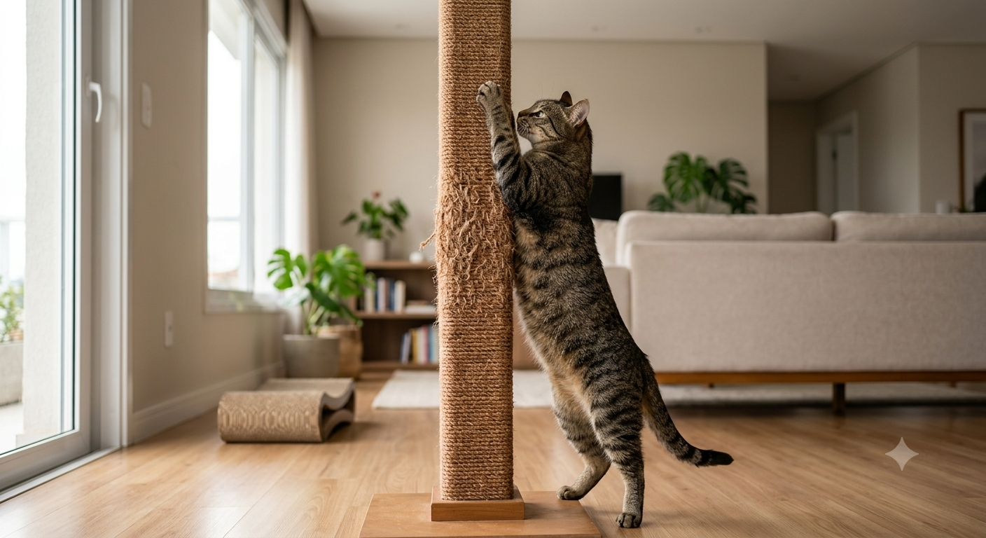 Como escolher um arranhador para gatos
