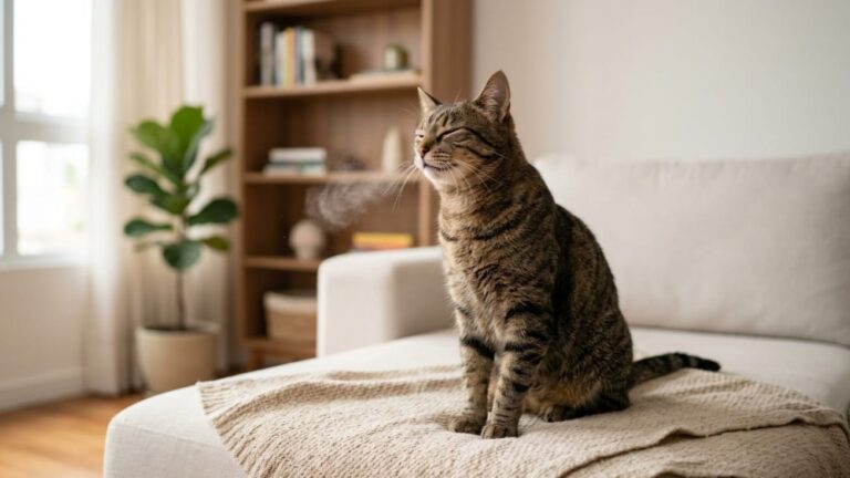 Gato espirrando: causas e sinais de alerta