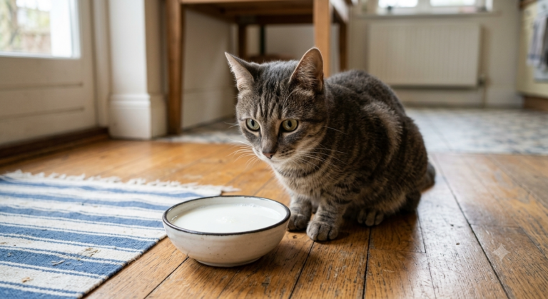 Posso dar leite para gatos? Entenda os riscos e as alternativas